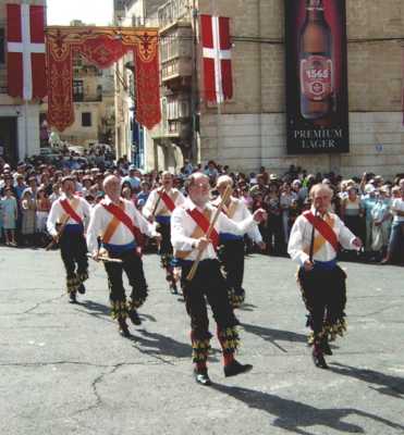 Stick dance, Birgu Festival